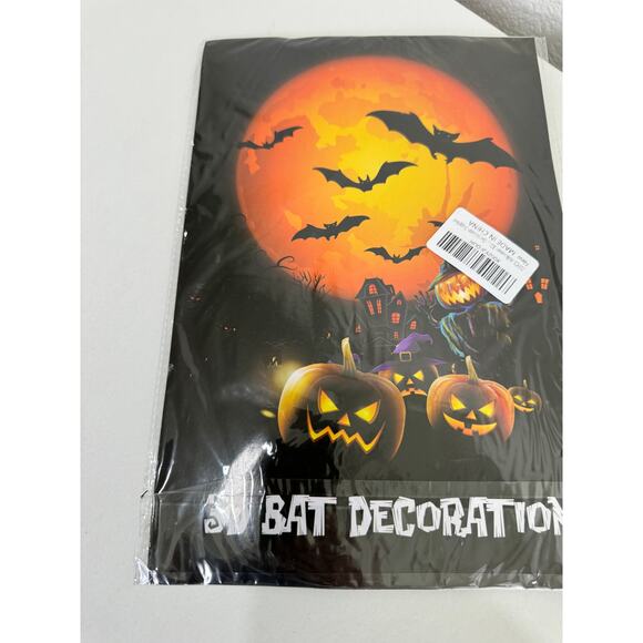 NWT 72 Pieces Halloween 3D Decoration Bat Supplies Party Haunted House - Picture 5 of 6